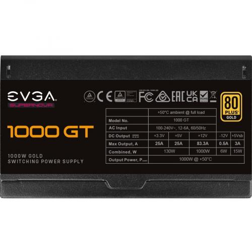 EVGA SuperNOVA 1000 GT 1000W Power Supply Alternate-Image5/500
