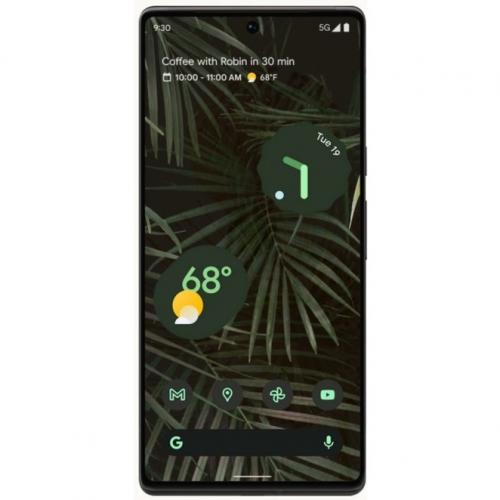 Google Pixel 6 Pro 128 GB Smartphone   6.7" LTPO OLED QHD+ 3120 X 1440   Octa Core (Cortex X1Dual Core (2 Core) 2.80 GHz + Cortex A76 Dual Core (2 Core) 2.25 GHz + Cortex A55 Quad Core (4 Core) 1.80 GHz)   12 GB RAM   Android 12   5G   Stormy Black Alternate-Image5/500