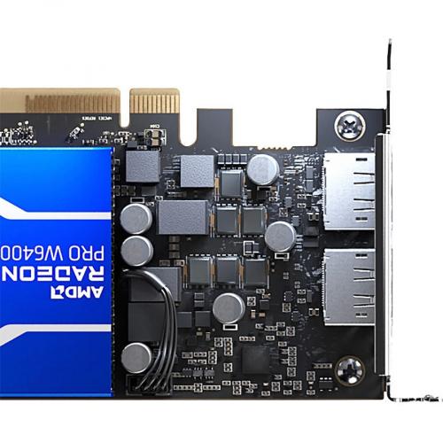 AMD Radeon Pro W6400 Graphic Card   4 GB GDDR6   Half Height Alternate-Image5/500