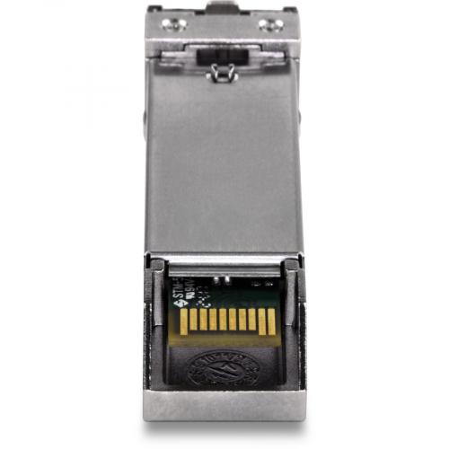 TRENDnet SFP Multi Mode LC Module, Up To 550m (1800 Ft), Mini GBIC, Hot Pluggable, IEEE 802.3z Gigabit Ethernet, Supports Up To 1.25 Gbps, Lifetime Protection, Silver, TEG MGBSX Alternate-Image5/500