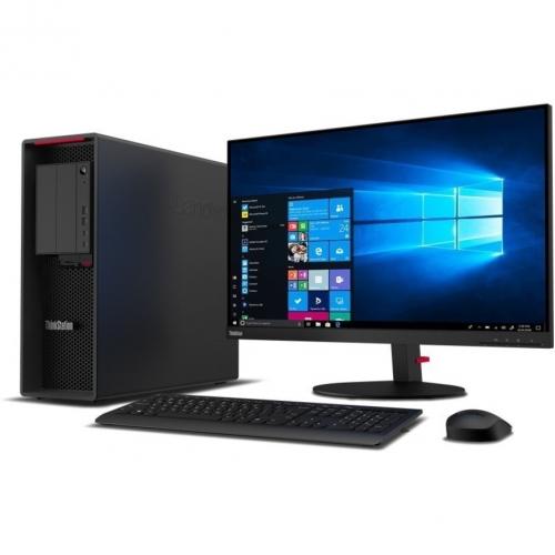 Lenovo ThinkStation P620 Workstation TR PRO 5945WX 32GB RAM 1TB SSD NVIDIA T400 4GB Black   AMD Ryzen Threadripper PRO 5945WX Dodeca Core   NVIDIA T400 4GB Graphics   32GB DDR4 RAM   AMD WRX80 Chipset   Keyboard And Mouse Included Alternate-Image5/500