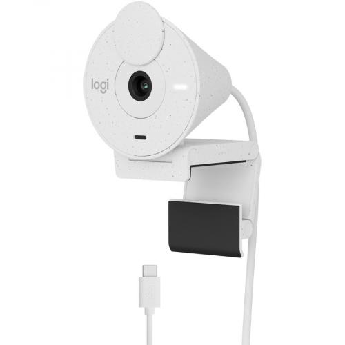 Logitech BRIO Webcam   2 Megapixel   30 Fps   Off White   USB Type C   Retail Alternate-Image5/500