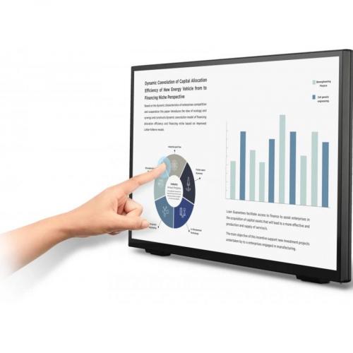 ViewSonic TD2465 24 Inch 1080p Touch Screen Monitor With Advanced Ergonomics, HDMI And USB Inputs Alternate-Image5/500