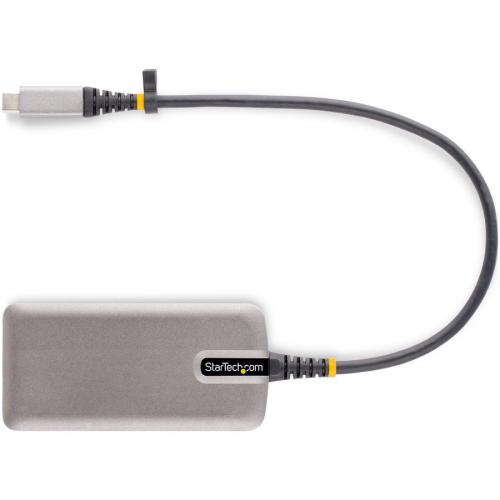 StarTech.com USB-C Multiport Adapter, 4K 60Hz Hdmi, 3-Port USB Hub, 100W Power