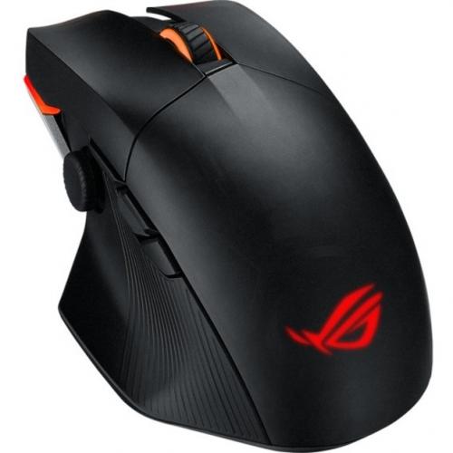 ASUS ROG Chakram X Origin Gaming Mouse Black   Tri Mode Connectivity (2.4GHz RF, Bluetooth, Wired)   36000 DPI Sensor   11 Programmable Buttons   Detachable Joystick   Paracord Cable Alternate-Image5/500