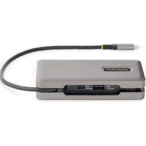 StarTech.com USB C Multiport Adapter, HDMI/VGA, 4K 60Hz, 3 Port USB Hub, 100W PD Pass Through, GbE, Mini Docking Station, 1ft/30cm Cable Alternate-Image5/500