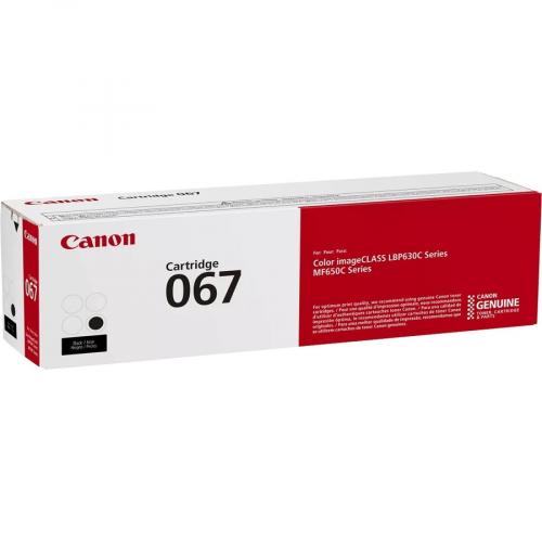 Canon 067 Black Toner Cartridge, Compatible To MF656Cdw, MF654Cdw, MF653Cdw, LBP633Cdw And LBP632Cdw Printers Alternate-Image5/500