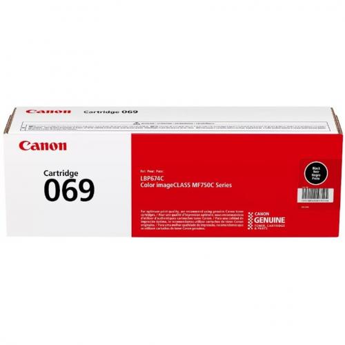 Canon 069 Black Toner Cartridge, Compatible To MF753Cdw, MF751Cdw And LBP674Cdw Printers Alternate-Image5/500