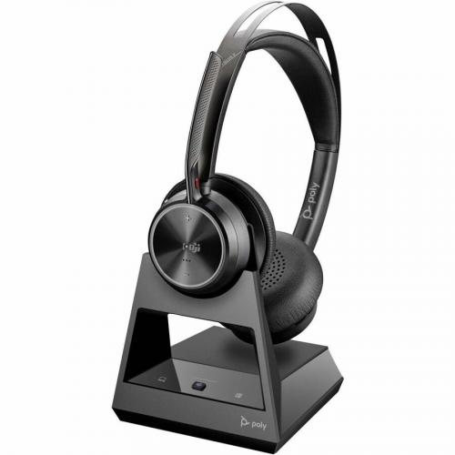Poly Voyager Focus 2 M Microsoft Teams Certified With Charge Stand Headset Alternate-Image5/500