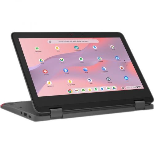 Lenovo 300e Yoga Chromebook Gen 4 11.6" Touchscreen 2 In 1 Chromebook 1366 X 768 HD MediaTek Kompanio 520 4GB RAM 32GB EMMC ARM Mali G52 2EE MC2 Graphics Graphite Grey Alternate-Image5/500