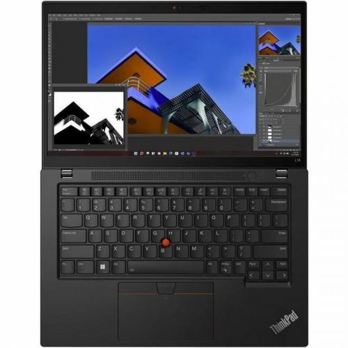 Lenovo ThinkPad L14 Gen 4 21H1001SUS 14" Notebook   Full HD   Intel Core I5 13th Gen I5 1335U   16 GB   512 GB SSD   Thunder Black Alternate-Image5/500