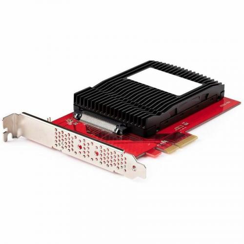 StarTech.com U.3 To PCIe Adapter Card, PCIe 4.0 X4 Adapter For 2.5" U.3 NVMe SSDs, SFF TA 1001 PCI Express Add In Card, TAA Compliant\n Alternate-Image5/500