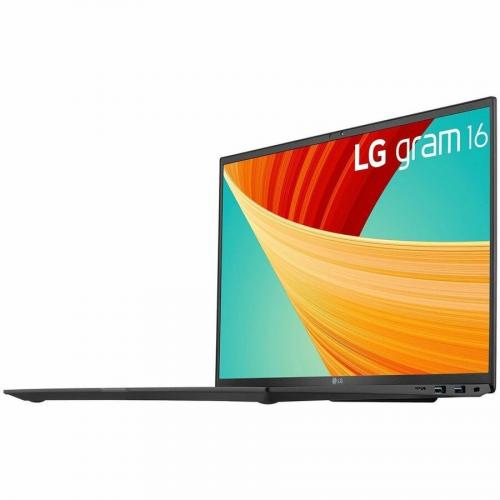 LG Gram 16Z90R Q.APB6U1 16" Notebook   WQXGA   Intel Core I5 13th Gen I5 1350P   Intel Evo Platform   16 GB   512 GB SSD   Obsidian Black Alternate-Image5/500