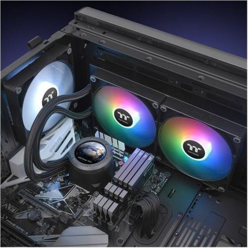 Thermaltake TH280 V2 Ultra ARGB Sync All In One Liquid Cooler Alternate-Image5/500