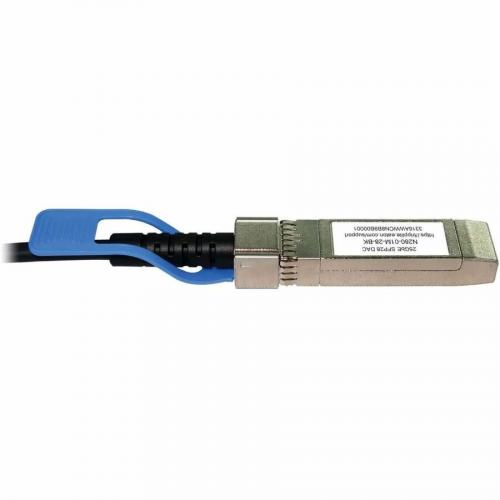 Eaton Tripp Lite Series SFP28 To SFP28 25GbE Passive Twinax Copper Cable (M/M), SFP H25G CU1M Compatible, Black, 1 M (3.3 Ft.) Alternate-Image5/500