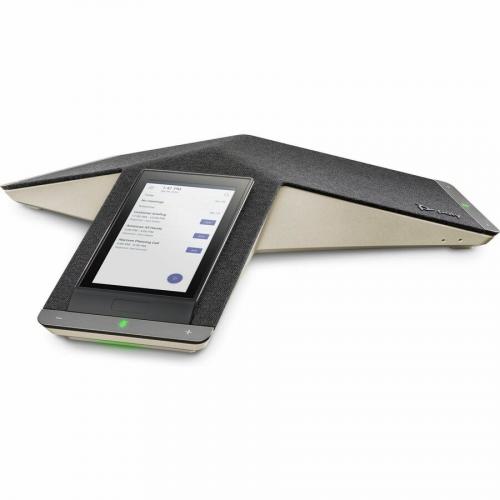 Poly Trio C60 IP Conference Station   Corded/Cordless   Bluetooth, Wi Fi   Tabletop   Black   TAA Compliant Alternate-Image5/500