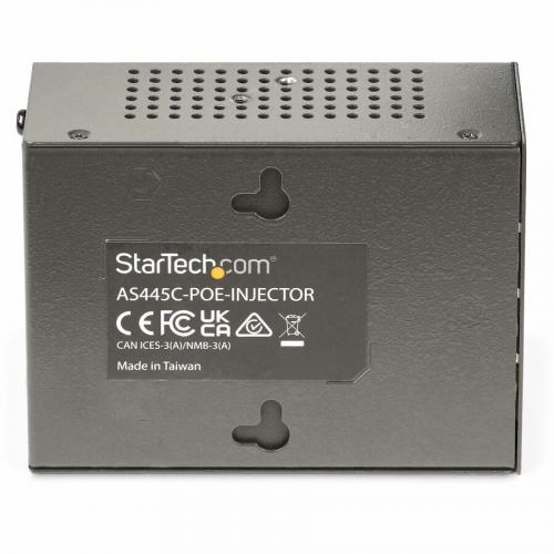 StarTech.com 4 Port Multi Gigabit PoE++ Injector, 5/2.5/1G Ethernet (NBASE T), PoE/PoE+/PoE++ (802.3af/802.3at/802.3bt), 160W Power Budget Alternate-Image5/500