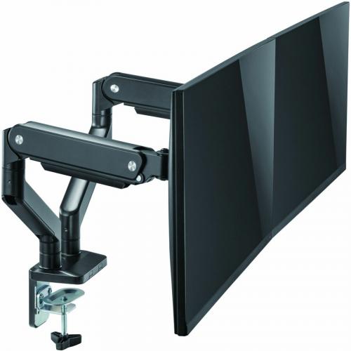 Rocstor ErgoReach Mounting Arm For LED Display, LCD Display, Monitor   Matt Black   Landscape/Portrait Alternate-Image5/500