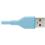 Eaton Tripp Lite Series Safe IT USB A To Lightning Sync/Charge Antibacterial Cable (M/M), Ultra Flexible, MFi Certified, Light Blue, 6 Ft. (1.83 M) Alternate-Image6/500
