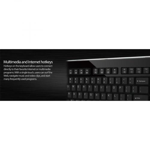 Adesso SofTouch AKB 440UB Keyboard Alternate-Image6/500