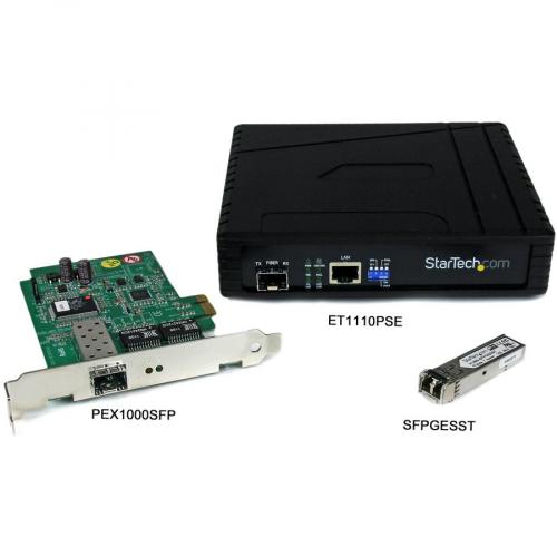 StarTech.com Cisco SFP GE S Compatible SFP Module   1000BASE SX   1GE Gigabit Ethernet SFP 1GbE Multimode Fiber MMF Optic Transceiver Alternate-Image6/500