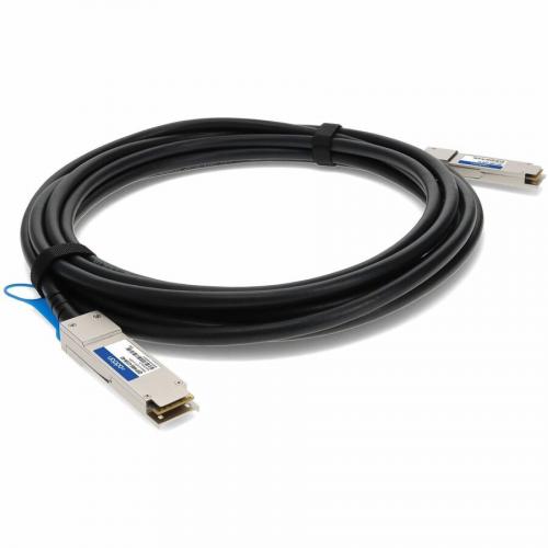 AddOn Cisco&reg; QSFP H40G CU1M Compatible TAA Compliant 40GBase CU QSFP+ Direct Attach Cable (Passive Twinax, 1m) Alternate Image6/500