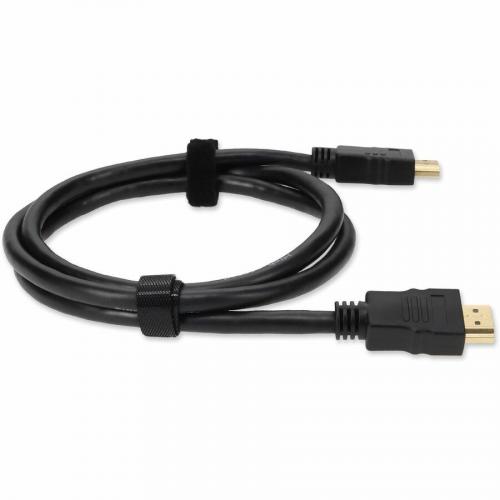 3ft HDMI 1.4 Male To HDMI 1.4 Male Black Cable Which Supports Ethernet Channel For Resolution Up To 4096x2160 (DCI 4K) Alternate-Image6/500