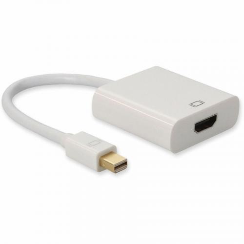 Mini DisplayPort 1.1 Male To HDMI 1.3 Female White Adapter For Resolution Up To 2560x1600 (WQXGA) Alternate-Image6/500