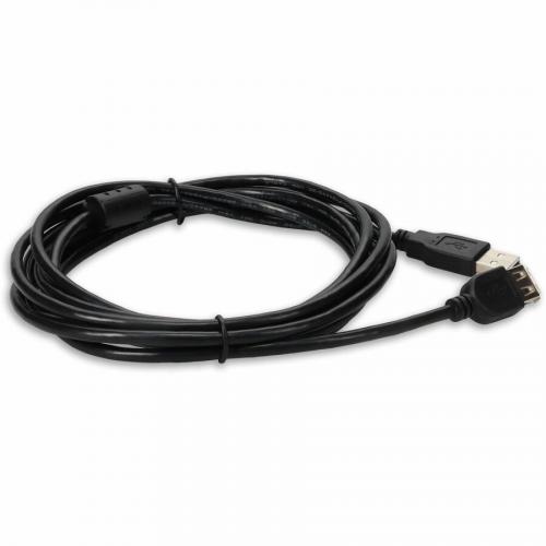 AddOn 10ft USB 2.0 (A) Male To Female Black Cable Alternate-Image6/500