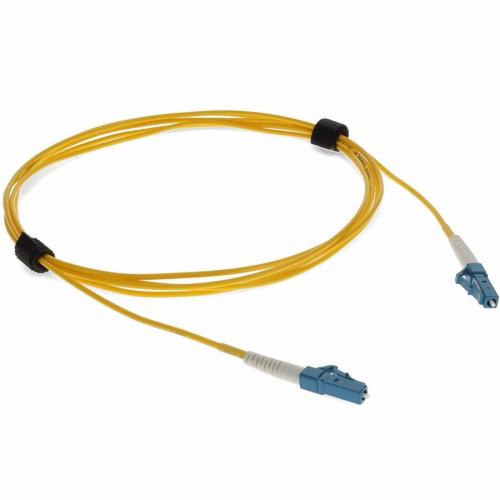 AddOn 3m LC (Male) To LC (Male) Yellow OS2 Simplex Fiber OFNR (Riser Rated) Patch Cable Alternate Image6/500