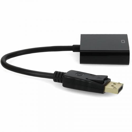 DisplayPort 1.2 Male To DVI D Dual Link (24+1 Pin) Female Black Adapter Which Requires DP++ For Resolution Up To 2560x1600 (WQXGA) Alternate-Image6/500