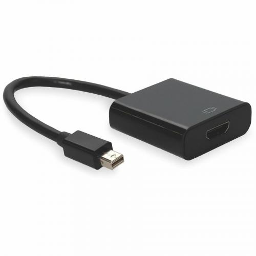 Mini DisplayPort 1.1 Male To HDMI 1.3 Female Black Active Adapter For Resolution Up To 2560x1600 (WQXGA) Alternate-Image6/500