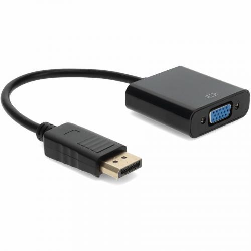 AddOn Lenovo&reg; 57Y4393 Compatible DisplayPort 1.2 Male To VGA Female Black Adapter For Resolution Up To 1920x1200 (WUXGA) Alternate Image6/500