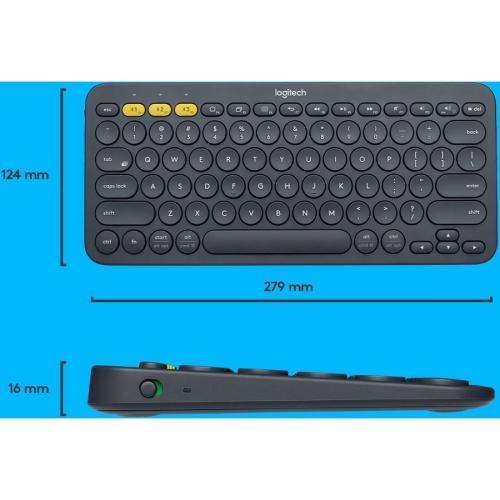 Logitech K380 Multi Device Bluetooth Keyboard Alternate-Image6/500
