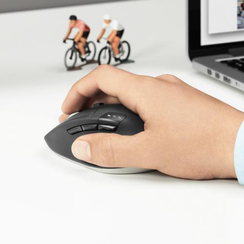 Logitech M720 Triathlon Multi Device Wireless Mouse   Bluetooth Connectivity   Easily Move Text, Images And Files   Hyper Fast Scrolling   10 Million Clicks   Up To 24 Month Battery Life Alternate-Image6/500