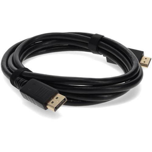 6ft DisplayPort Male To HDMI Male Black Cable Which Requires DP++ For Resolution Up To 2560x1600 (WQXGA) Alternate-Image6/500