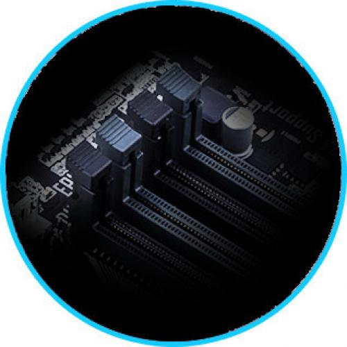 Asus Prime A320M K Desktop Motherboard   AMD A320 Chipset   Socket AM4   Micro ATX Alternate-Image6/500