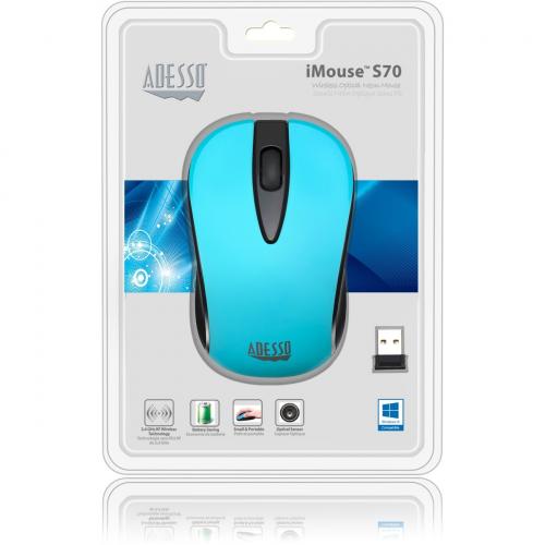 Adesso IMouse S70L   Wireless Optical Neon Mouse Alternate-Image6/500
