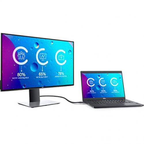 Dell UltraSharp 24" Monitor     1920 X 1080 Full HD Display   60Hz Refresh Rate   In Plane Switching Technology   5 Ms Response Time   Flicker Free Screen W/ ComfortView Alternate-Image6/500