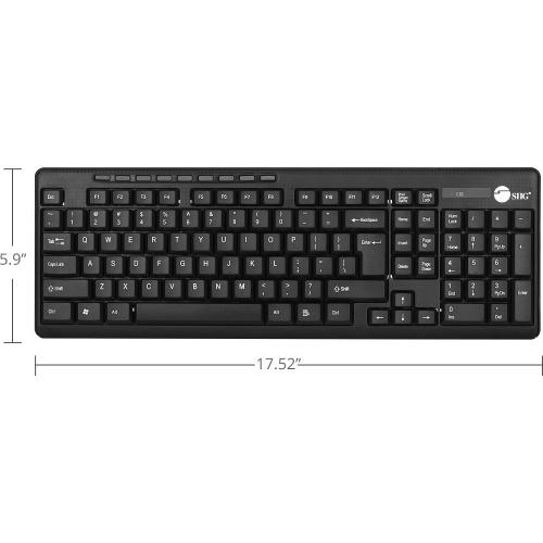 SIIG Wireless Extra Duo Keyboard & Mouse Alternate-Image6/500
