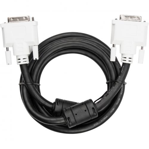 Rocstor Premium 10ft DVI D Dual Link Cable   M/M   10ft   Black   Video Monitor Cable Alternate-Image6/500