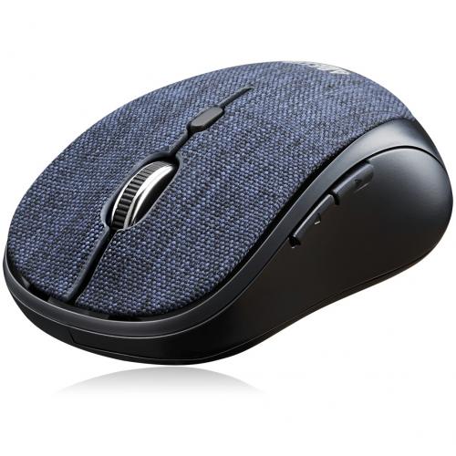 Adesso IMouse S80L   Wireless Fabric Optical Mini Mouse (Blue) Alternate-Image6/500