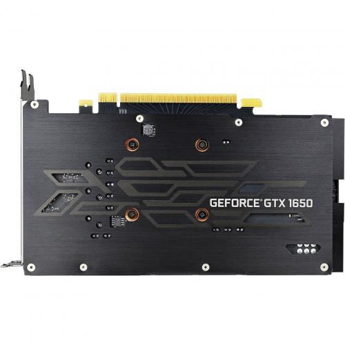 EVGA GeForce GTX 1650 Graphic Card   4GB GDDR5 Memory 128 Bit   1.86 GHz Boost Clock   NVIDIA Turing Architecture   PCI Express 3.0 Interface   DisplayPort & HDMI Connectors Alternate-Image6/500