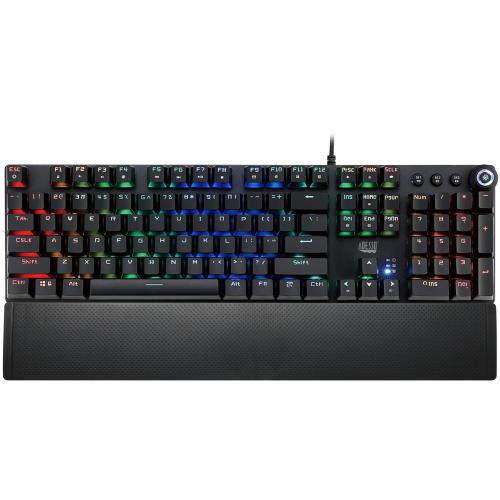 Adesso RGB Programmable Mechanical Gaming Keyboard With Detachable Magnetic Palmrest Alternate-Image6/500