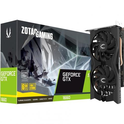 Zotac NVIDIA GeForce GTX 1660 Graphic Card   6 GB GDDR5 Alternate-Image6/500