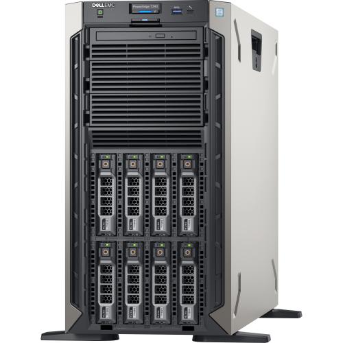 Dell EMC PowerEdge T340 5U Tower Server   1 X Intel Xeon E 2234 3.60 GHz   8 GB RAM   1 TB HDD   (1 X 1TB) HDD Configuration   Serial ATA Controller   1 Year ProSupport Alternate-Image6/500