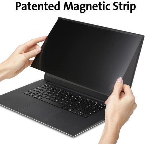 Kensington MagPro 14.0" Laptop Privacy Screen With Magnetic Strip Black Alternate-Image6/500