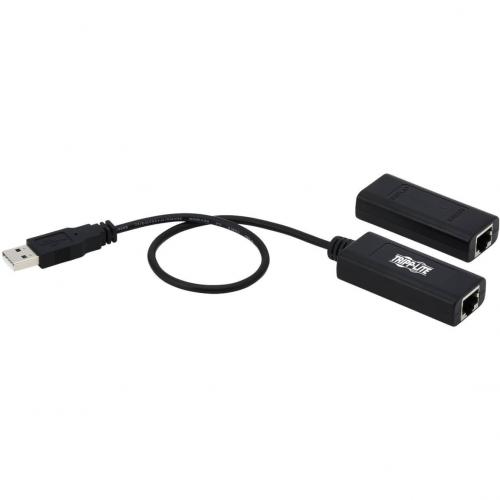 Tripp Lite By Eaton 1 Port USB Over Cat5/Cat6 Extender Kit With Power Over Cable   USB 2.0, Up To 164.04 Ft. (50M), Black Alternate-Image6/500