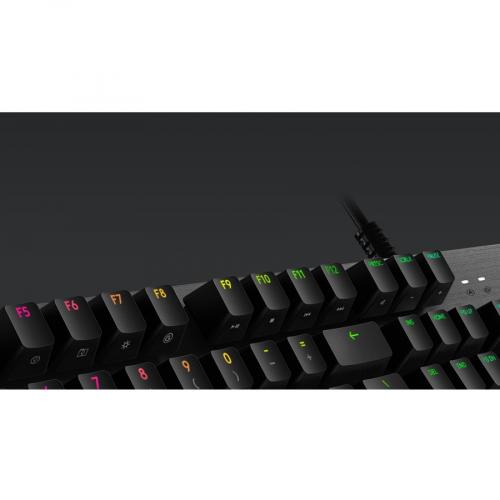 Logitech G512 RGB Mechanical Gaming Keyboard, GX Blue, USB Passthrough Alternate-Image6/500