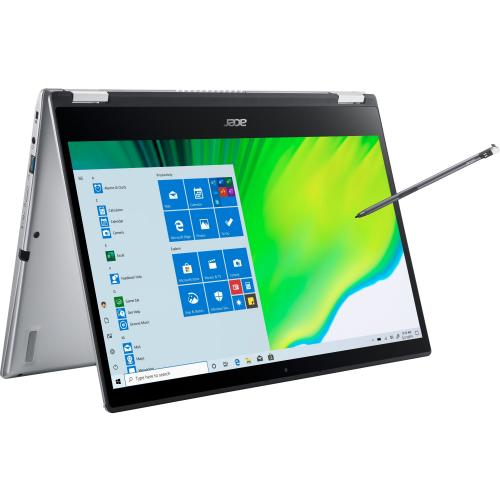 Acer Spin 3 SP314 54N SP314 54N 53BF 14" Touchscreen Convertible 2 In 1 Notebook   Full HD   1920 X 1080   Intel Core I5 10th Gen I5 1035G1 Quad Core (4 Core) 1 GHz   8 GB Total RAM   256 GB SSD   Pure Silver Alternate-Image6/500